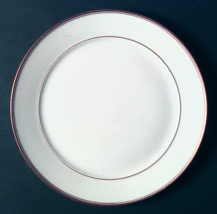 Palais White (Switzerland) Dinner Plate by Fitz & Floyd-1