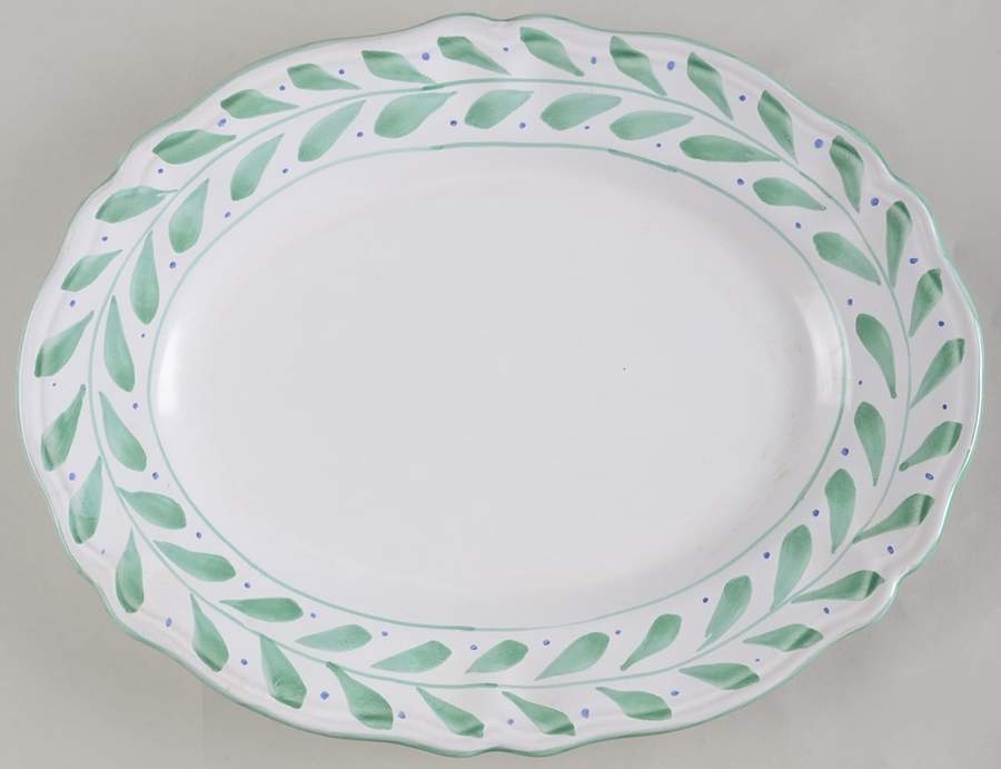 Willow 15" Oval Serving Platter by Fortebraccio-1