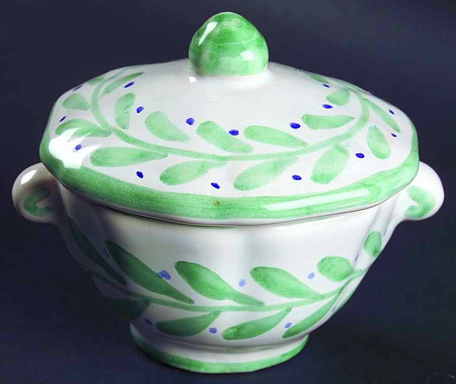 Willow Sugar Bowl & Lid by Fortebraccio-1