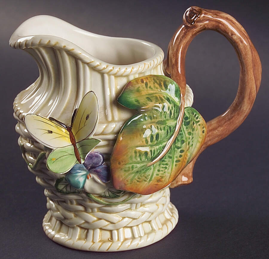 Old World Rabbits Creamer by Fitz & Floyd-1