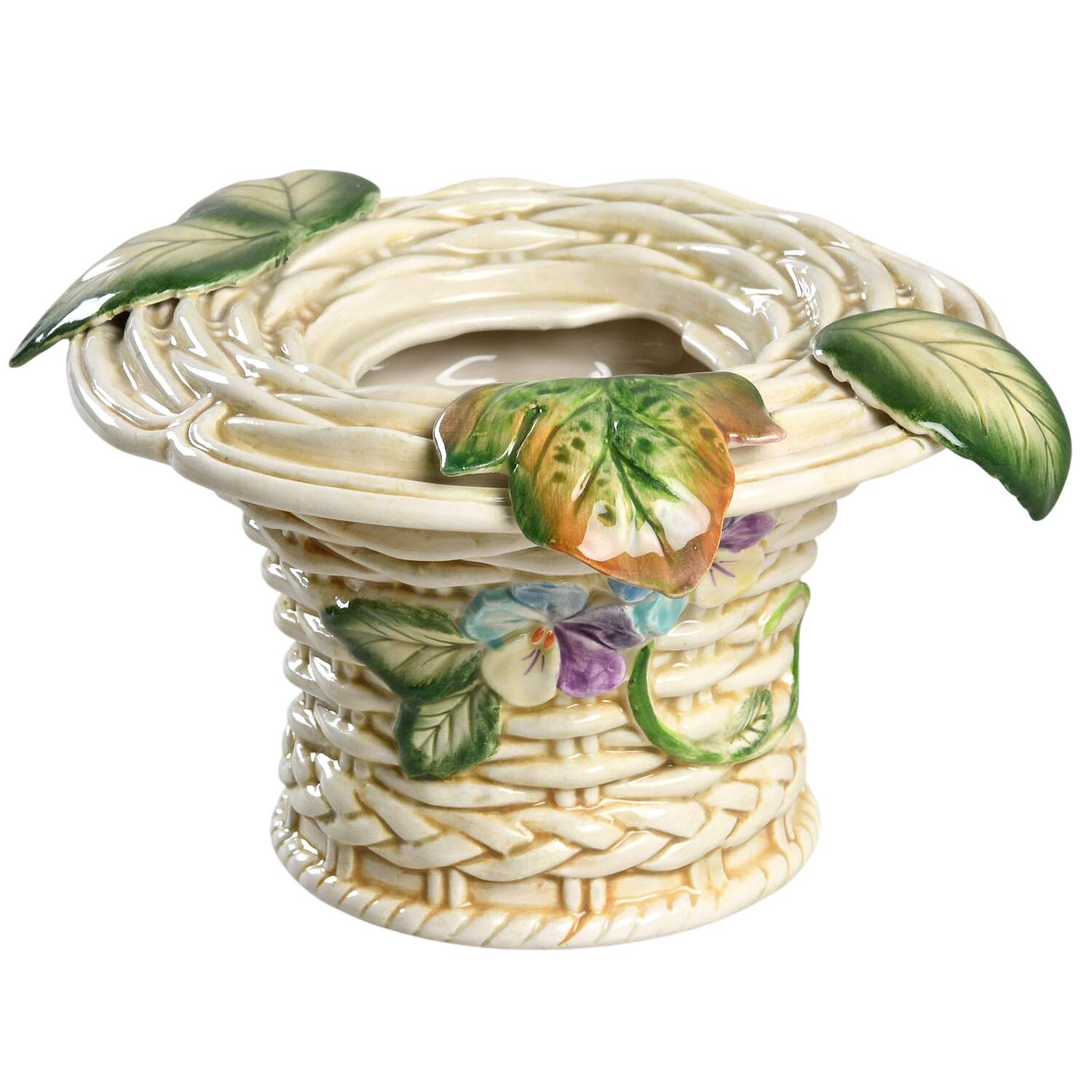 Old World Rabbits Sugar Bowl No Lid by Fitz & Floyd-1