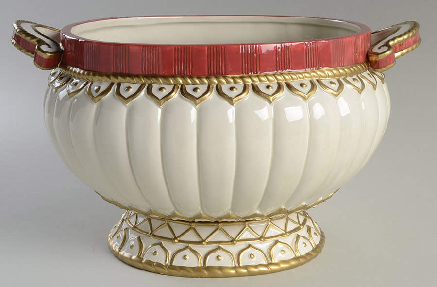 Christmas Deer Tureen No Lid by Fitz & Floyd-1