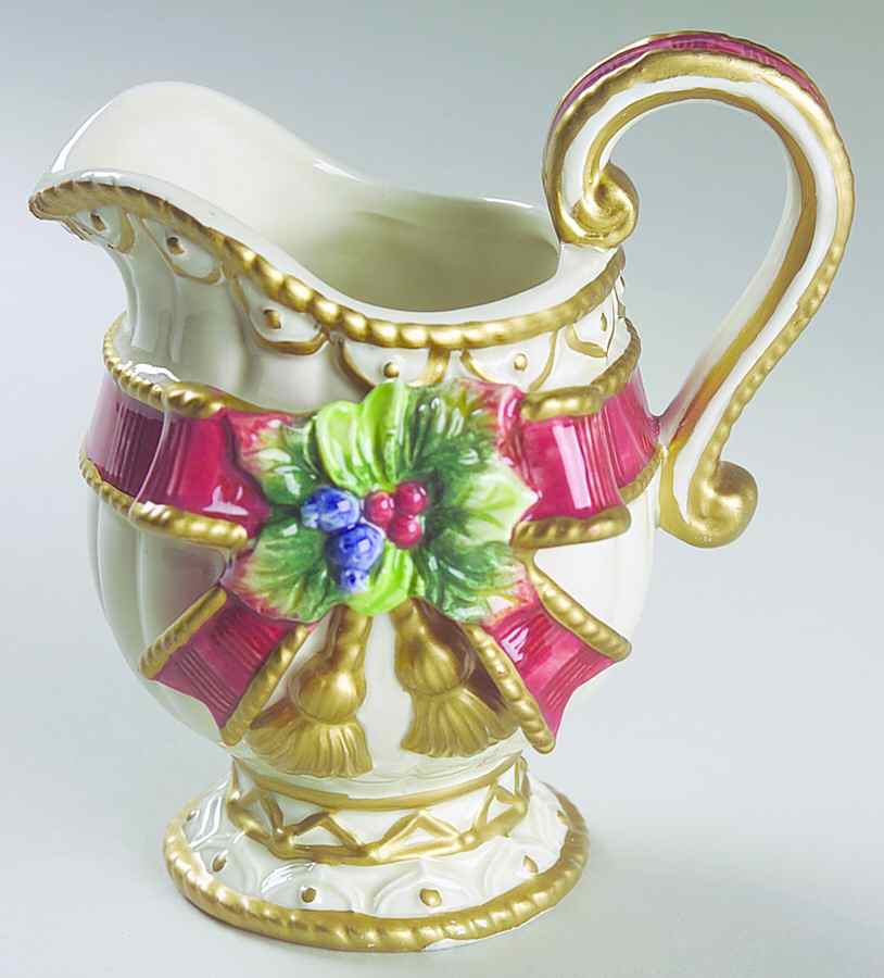 Christmas Deer Creamer by Fitz & Floyd-1