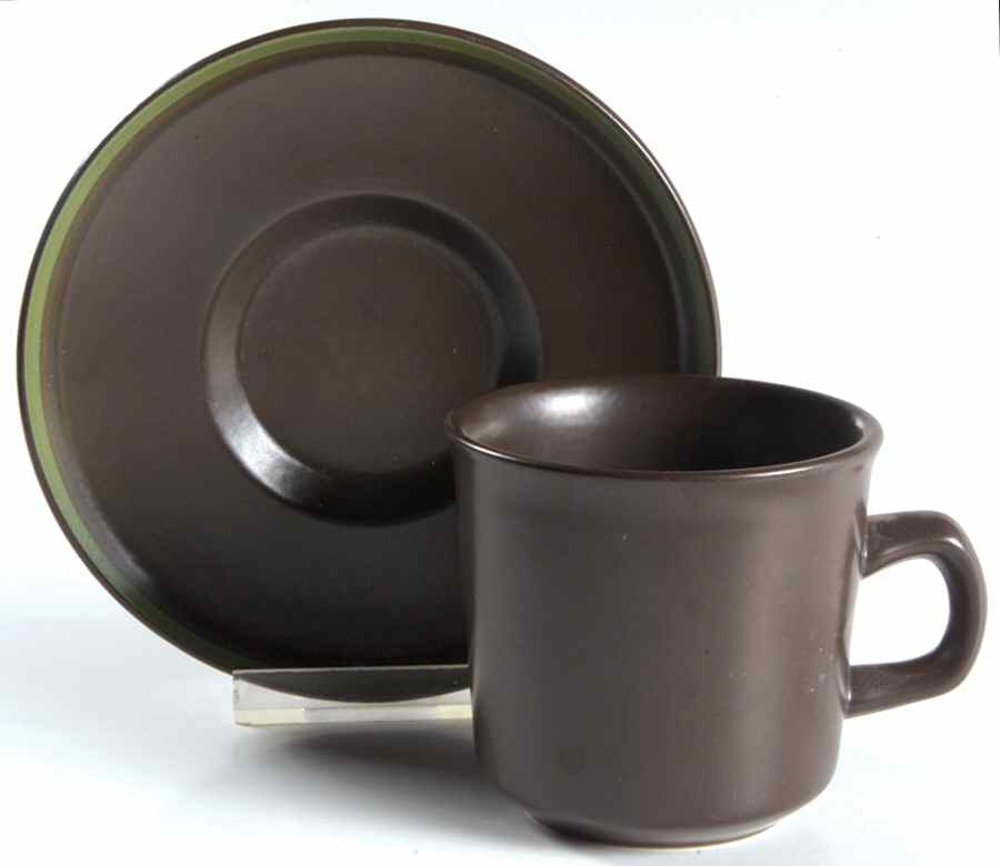 Madeira (England) Flat Cup & Saucer Set by Franciscan-1