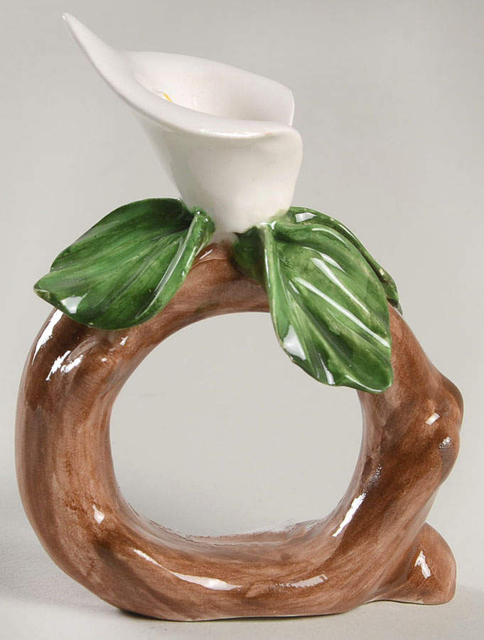 Floral Garden Napkin Ring by Fitz & Floyd-1