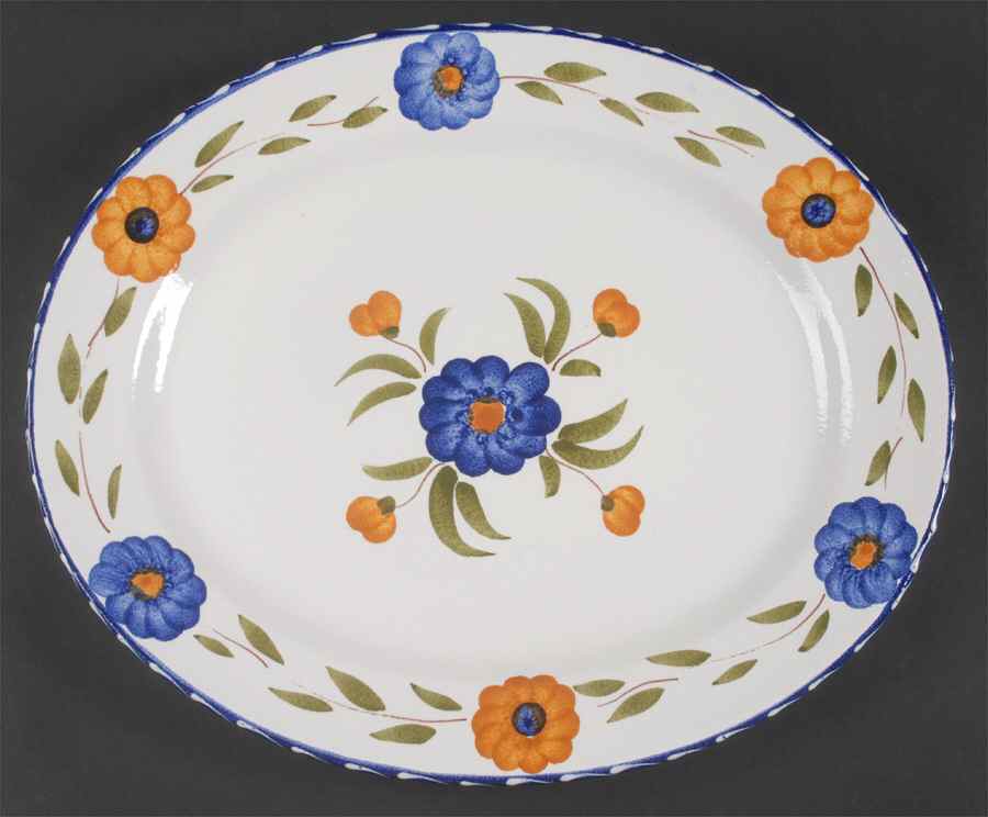 La Spezia 16" Oval Serving Platter by Furio-1