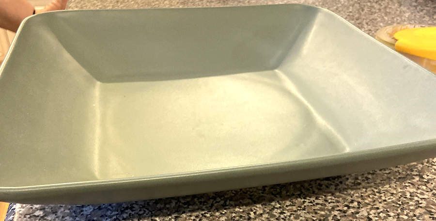 Worldview Jade 13" Square Bowl by Furio-1