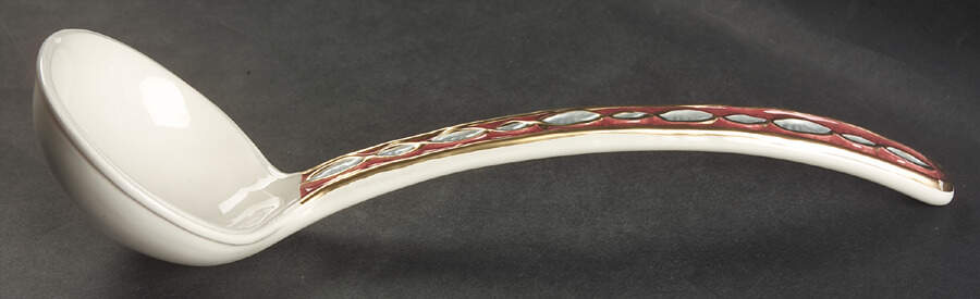 Florentine Christmas (Giftware) Tureen Ladle by Fitz & Floyd-1