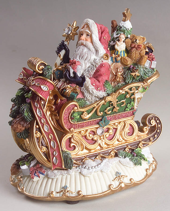 Florentine Christmas (Giftware) Musical Figurine by Fitz & Floyd-1