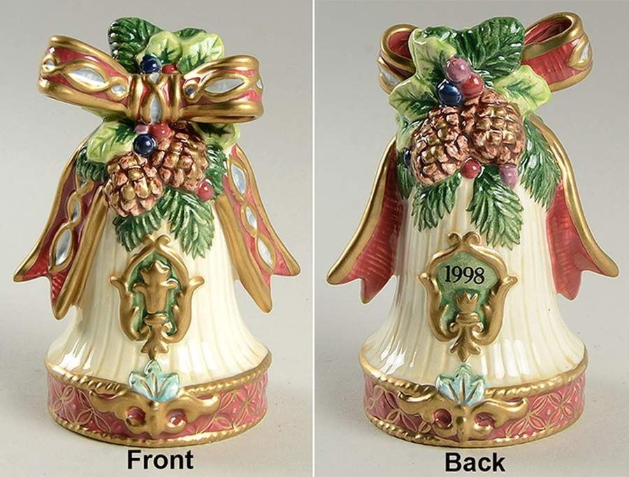 Florentine Christmas (Giftware) Bell by Fitz & Floyd-1