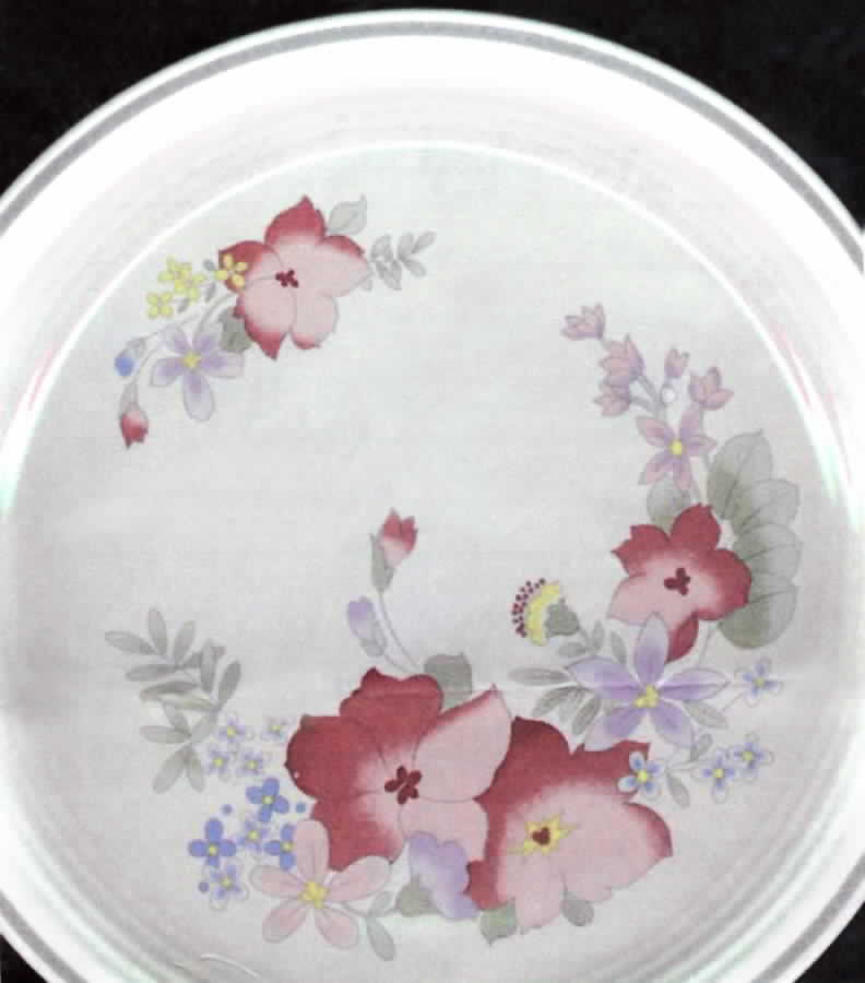 Pink Blossom Dinner Plate by Fuji-1