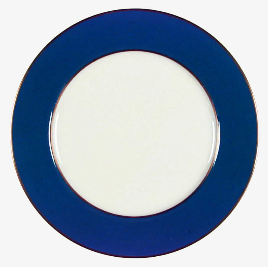 Sylvan-California Mystic Blue (Rim) Dinner Plate by Flintridge-1