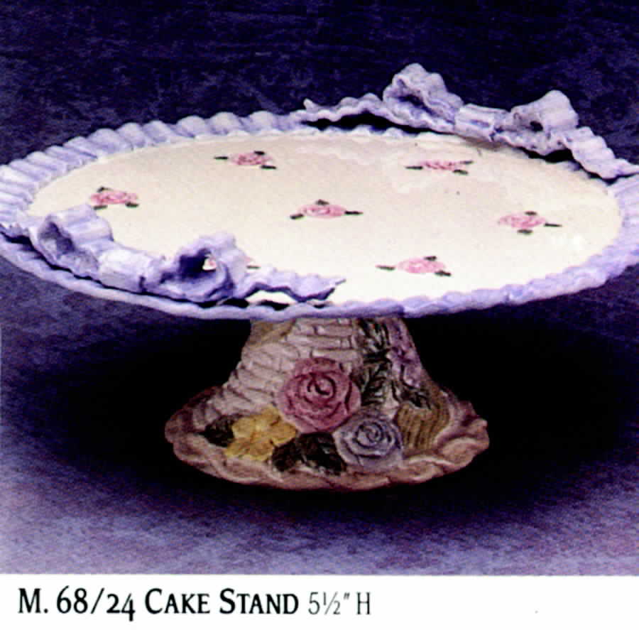Bunny Hollow Footed Cake Plate by Fitz & Floyd-1