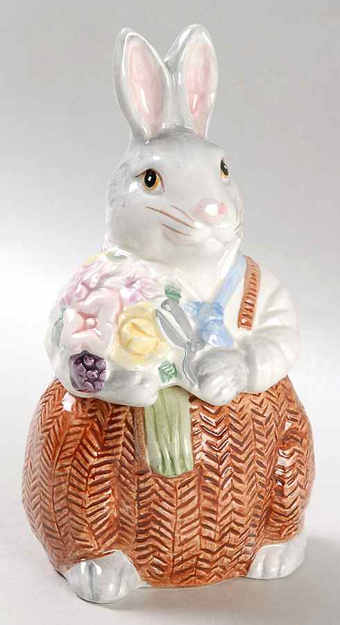 Bunny Hollow Sugar Bowl & Lid by Fitz & Floyd-1