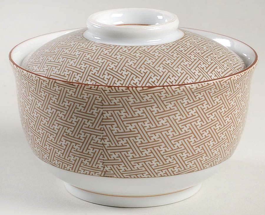 FIT36 Rice Bowl & Lid by Fitz & Floyd-1