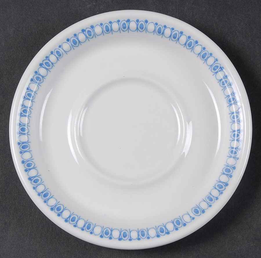 Lotte (Coupe) Saucer for Flat Cup by Figgjo (Norway)-1