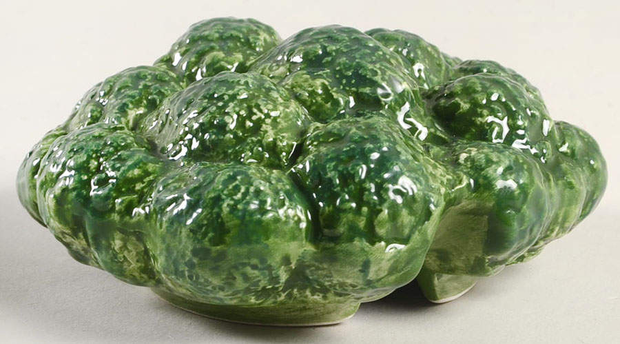 Vegetable Bowquet Lid for Sugar Bowl by Fitz & Floyd-1