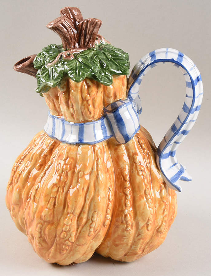 Vegetable Bowquet Teapot & Lid by Fitz & Floyd-1