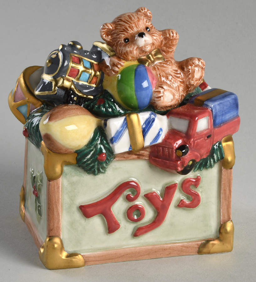 Toyland Sugar Bowl & Lid by Fitz & Floyd-1