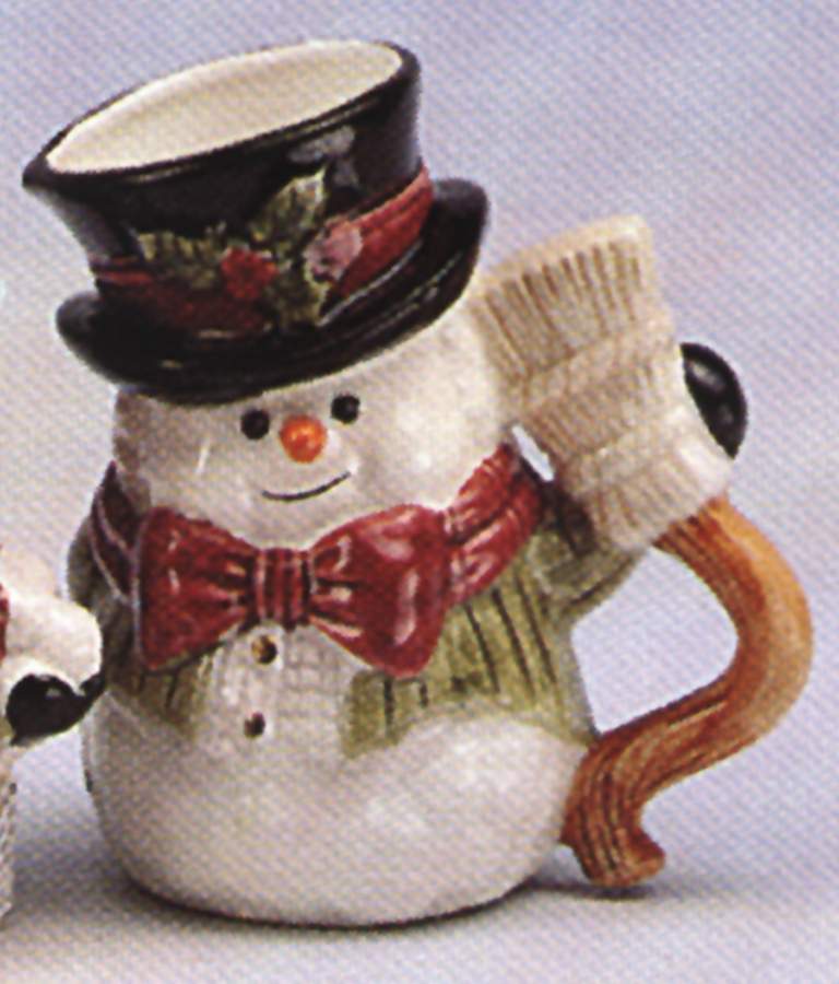 Snow Gentleman Figural Creamer by Fitz & Floyd-1
