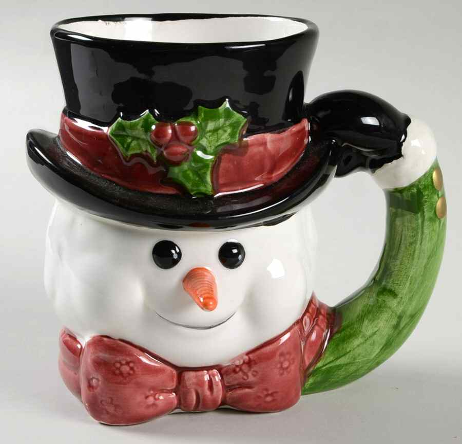 Snow Gentleman Mug by Fitz & Floyd-1