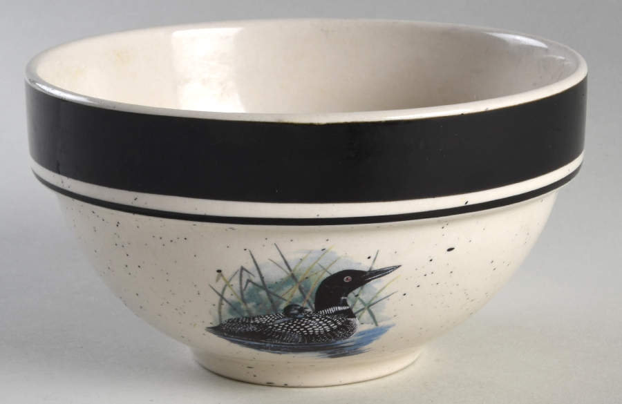 Loon Lake Soup/Cereal Bowl by Folkcraft-1