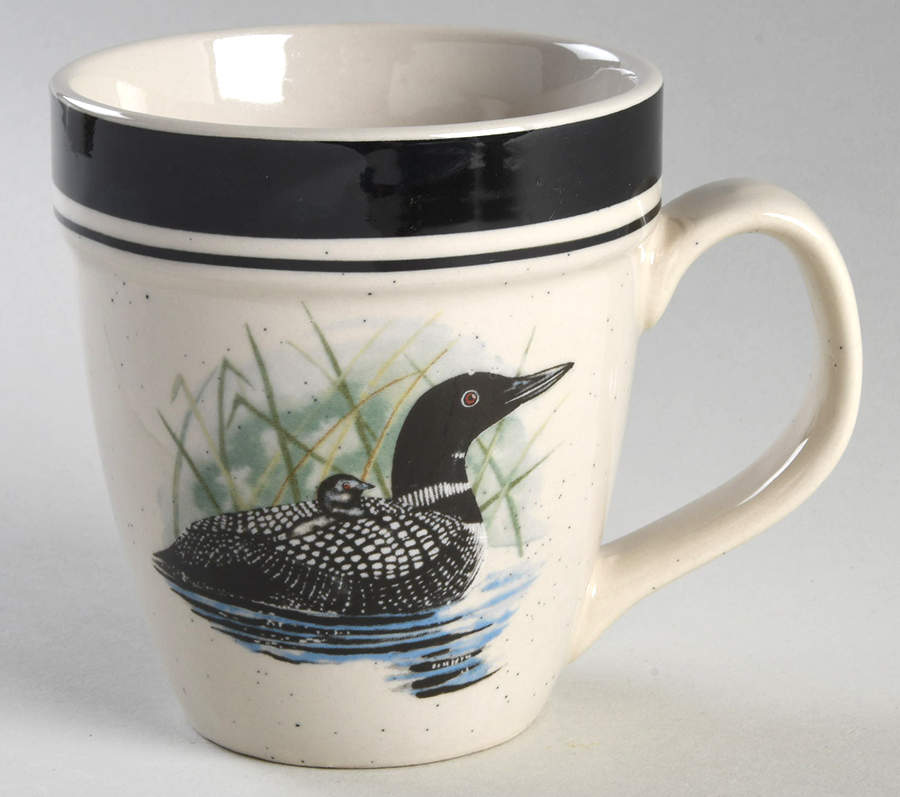 Loon Lake Mug by Folkcraft-1