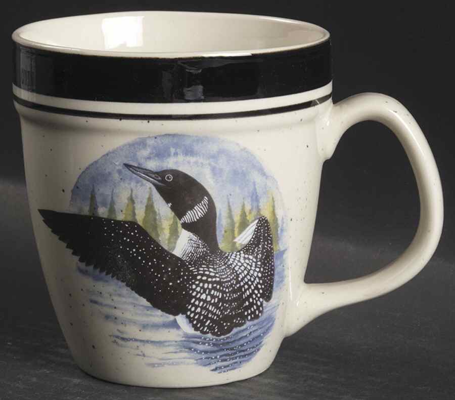 Loon Lake Mug by Folkcraft-1