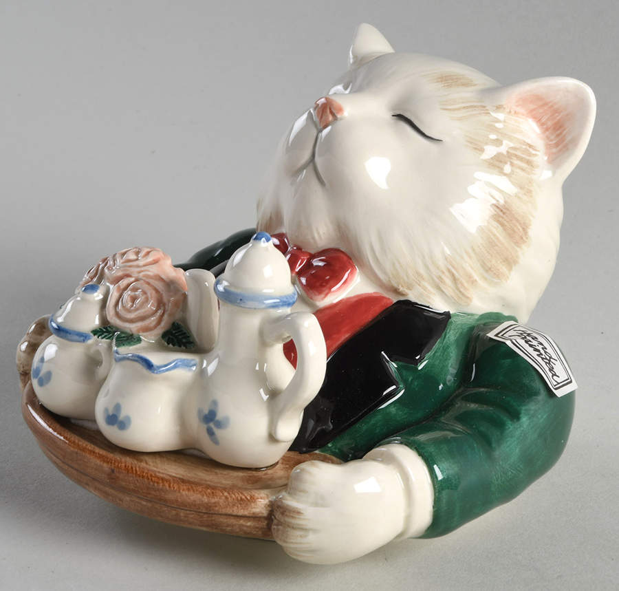 Kittens of Knightsbridge Lid for Figural Candy Box by Fitz & Floyd-1