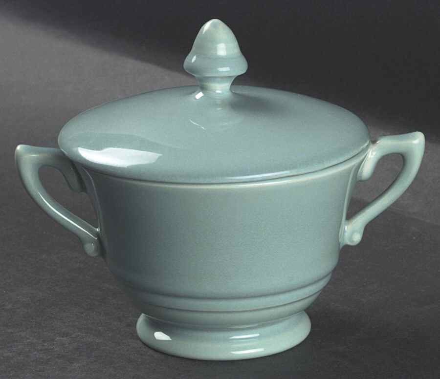 Montecito Turquoise Sugar Bowl & Lid by Franciscan-1