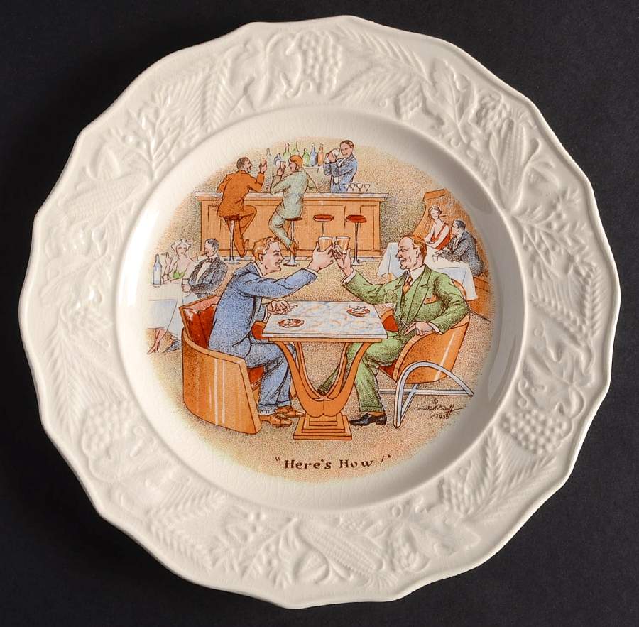 International Toasts Series Salad Plate by Fondeville-1