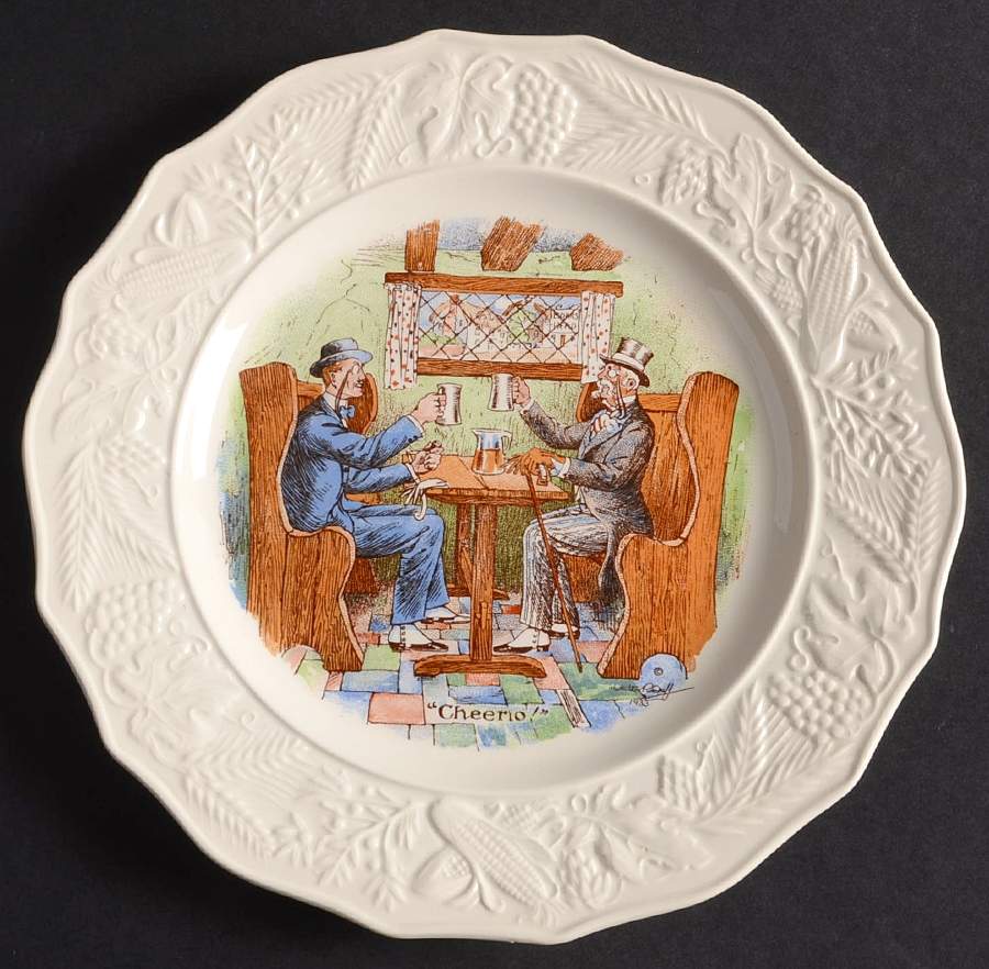 International Toasts Series Salad Plate by Fondeville-1