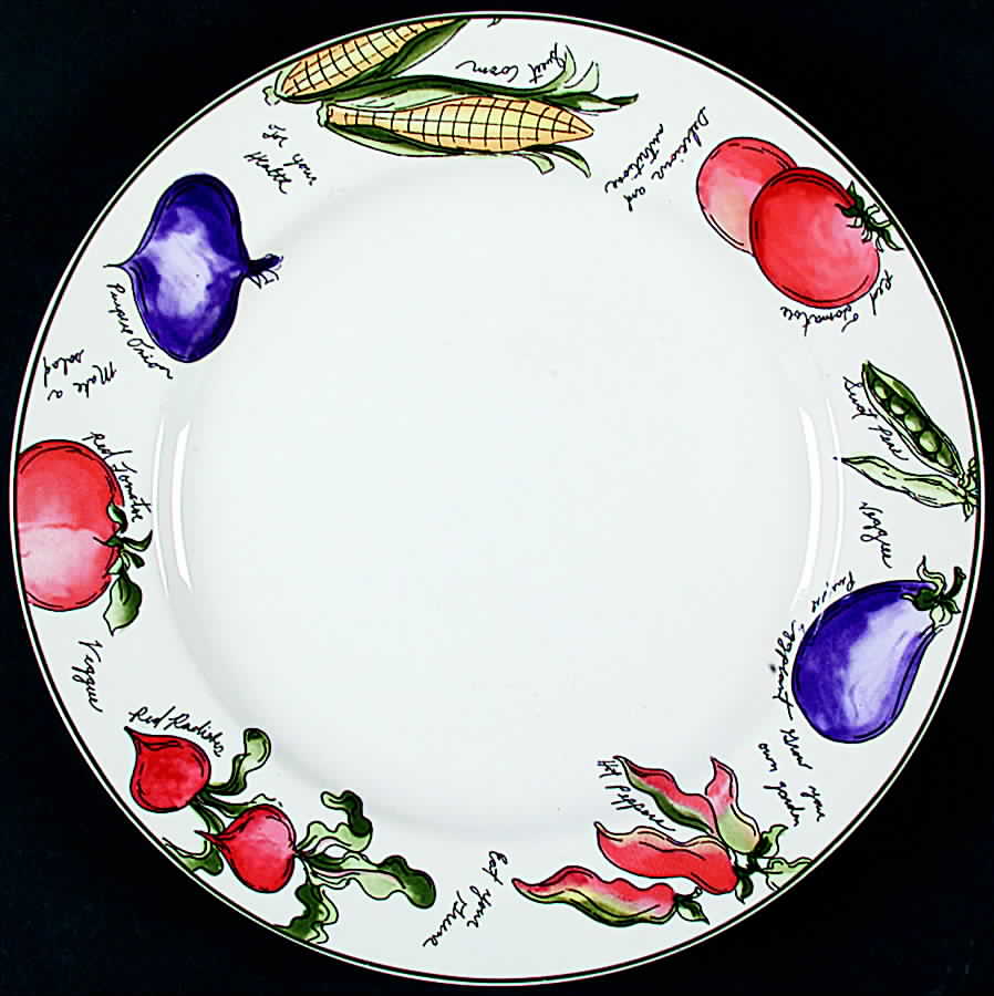 Garden Delight Dinner Plate by Furio-1