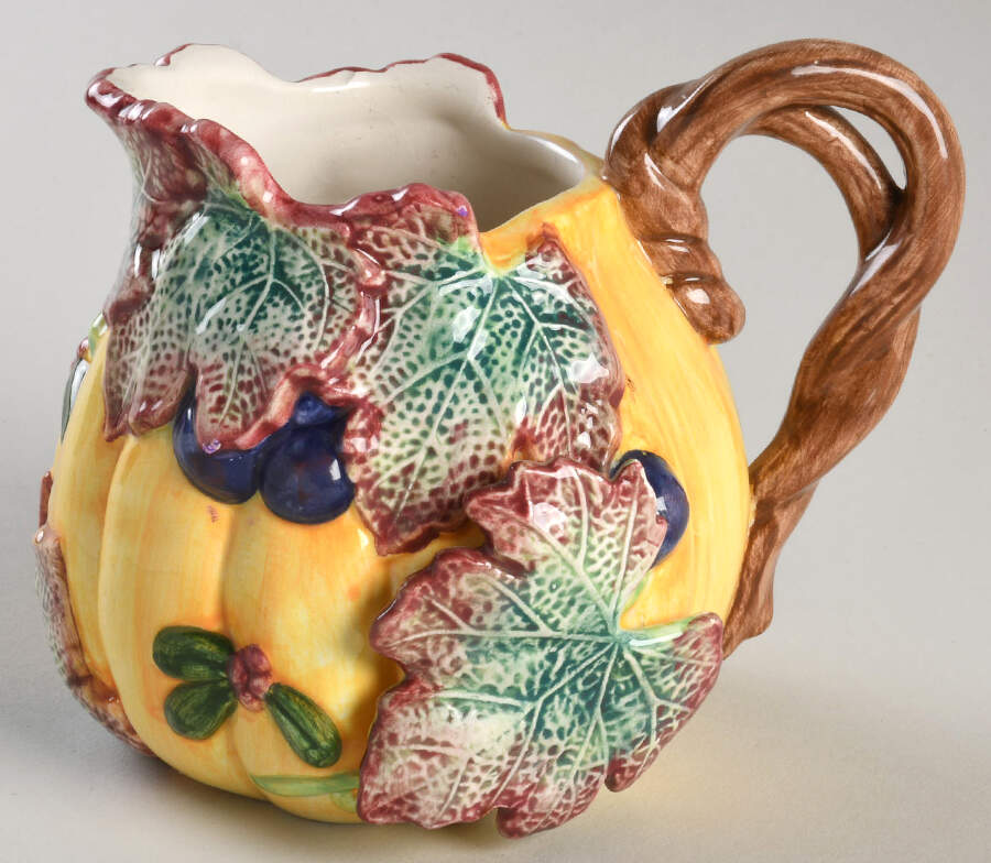 Thanksgiving Banquet Figural Creamer by Fitz & Floyd-1