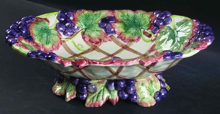 Thanksgiving Banquet Oval Centerpiece by Fitz & Floyd-1