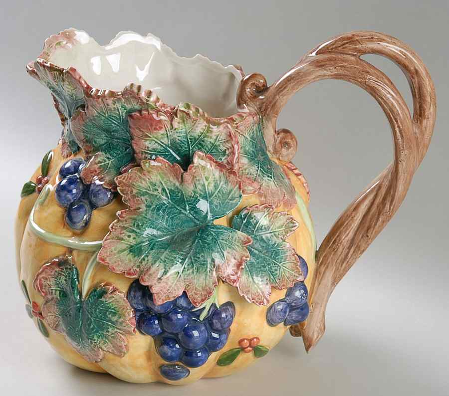 Thanksgiving Banquet Figural Pitcher by Fitz & Floyd-1