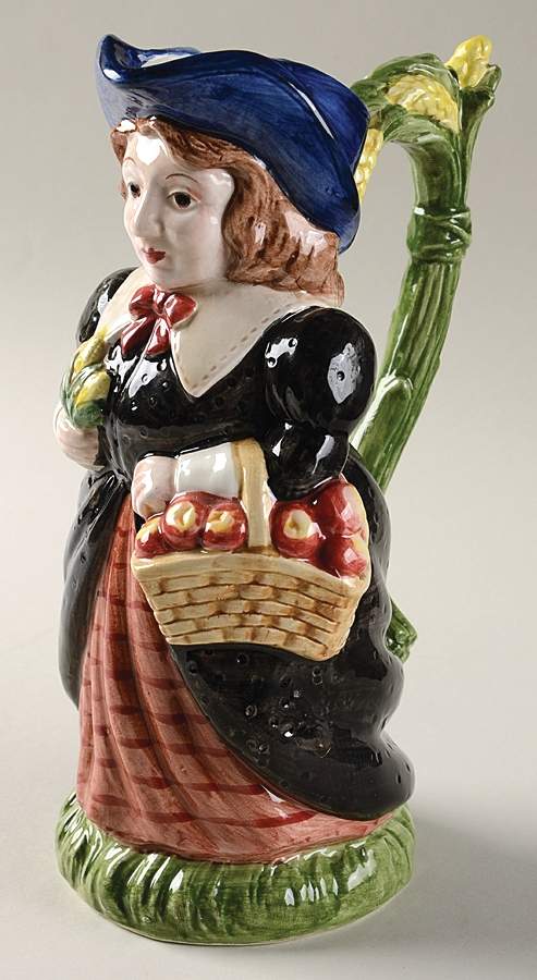Thanksgiving Banquet Small Tub Jug by Fitz & Floyd-1