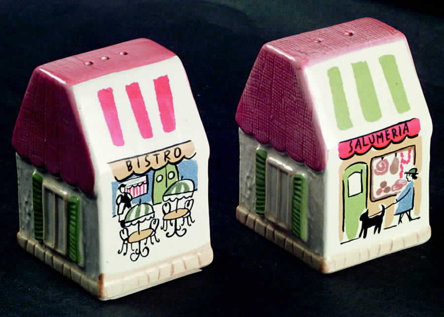Via Italiano Salt & Pepper Set by Fitz & Floyd-1