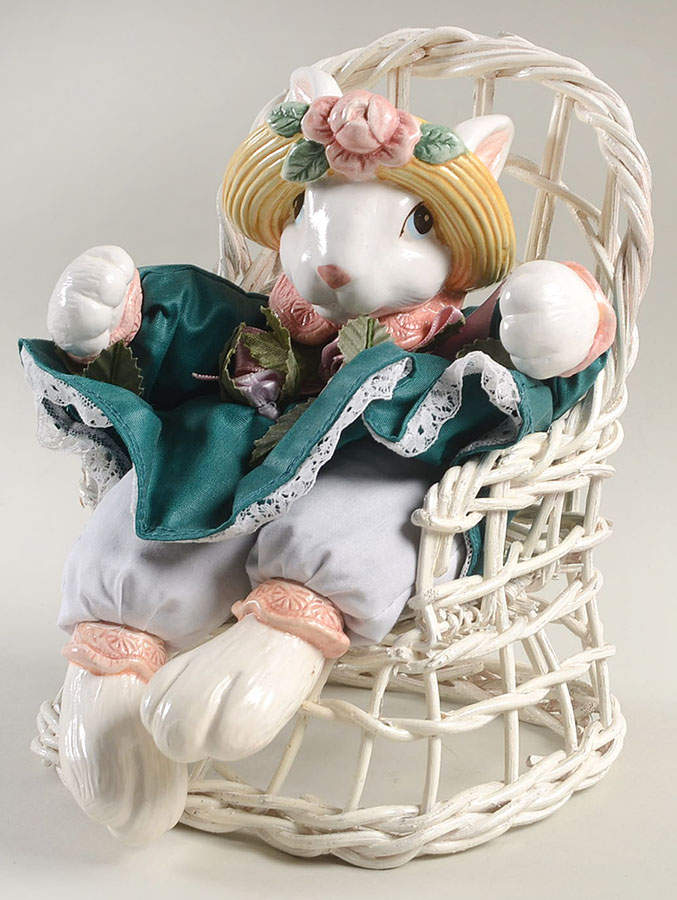 Bloomers Girl Plush Rabbit by Fitz & Floyd-1