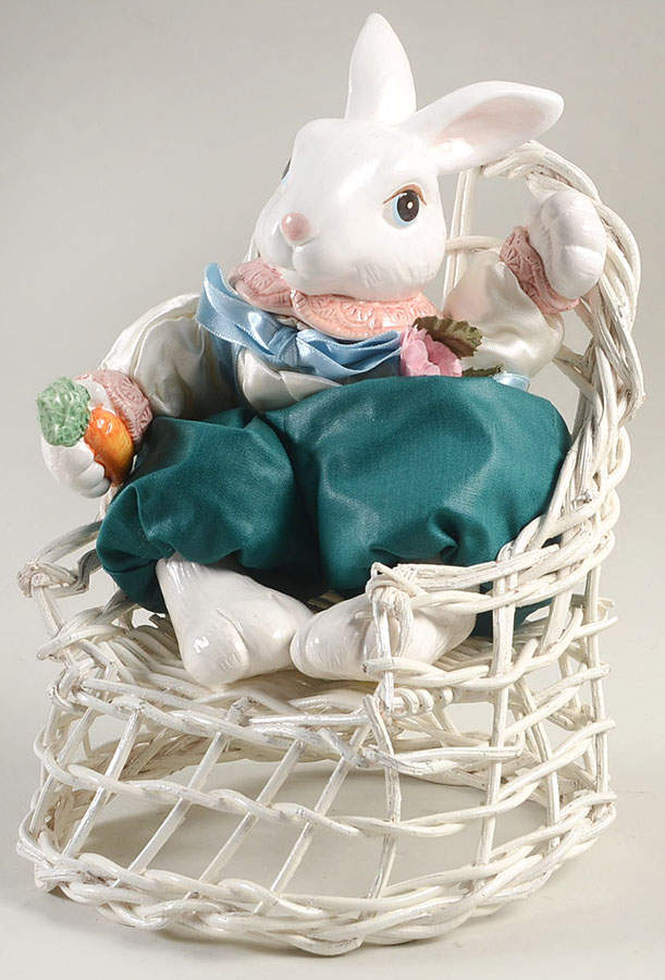 Bloomers Boy Plush Rabbit by Fitz & Floyd-1