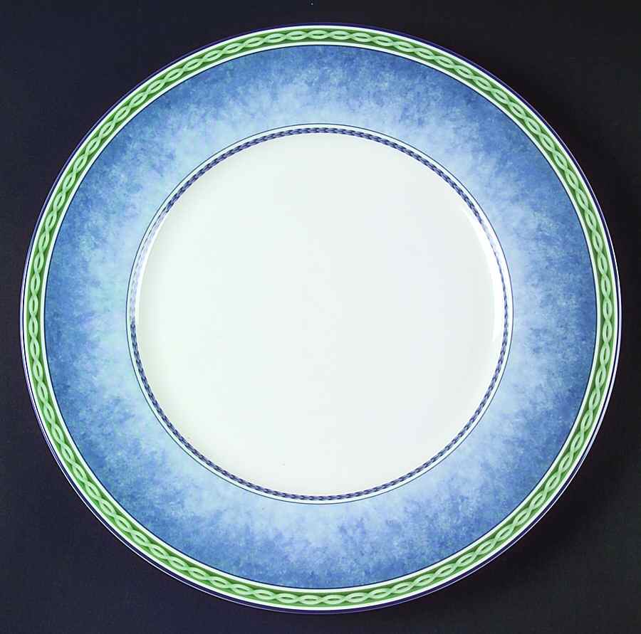 Country Blues Service Plate (Charger) by Fitz & Floyd-1