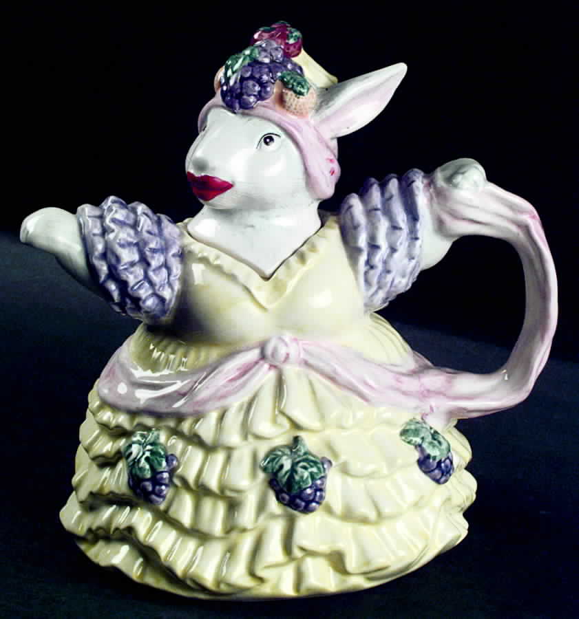 Carmen Teapot & Lid by Fitz & Floyd-1