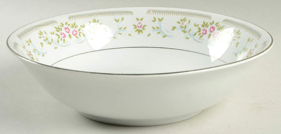 Elegance 9" Round Vegetable Bowl by Fine China of Japan-1