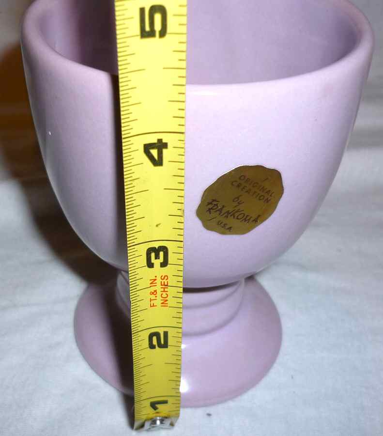 Plainsman Salmon Tall China Tumbler by Frankoma-1