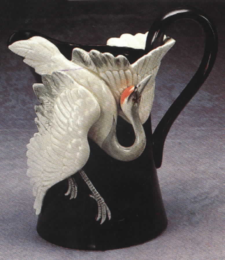 Tsuru Figural Pitcher by Fitz & Floyd-1