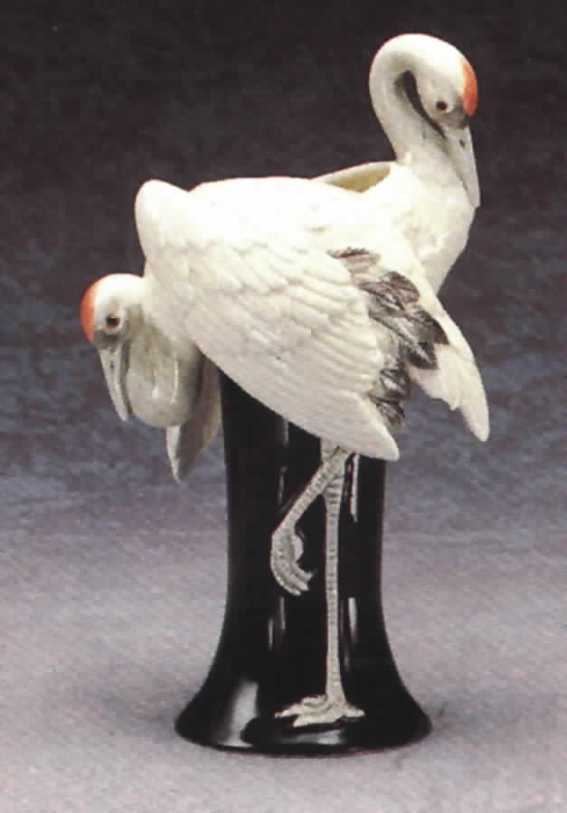 Tsuru Small Figural Vase by Fitz & Floyd-1