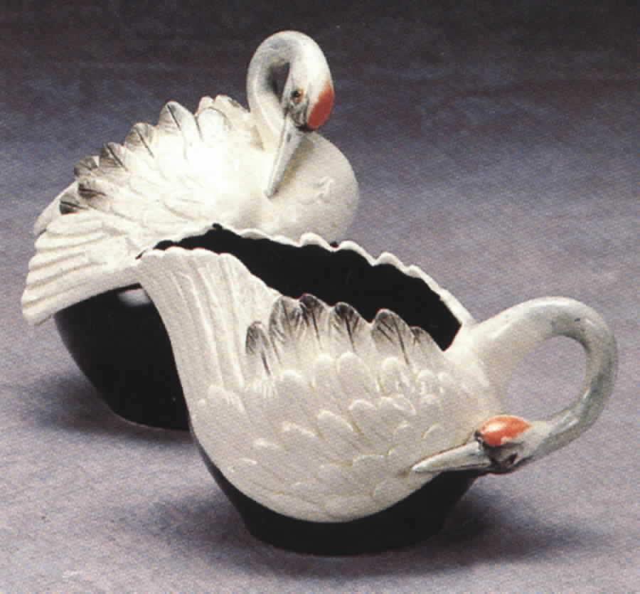Tsuru Figural Creamer by Fitz & Floyd-1