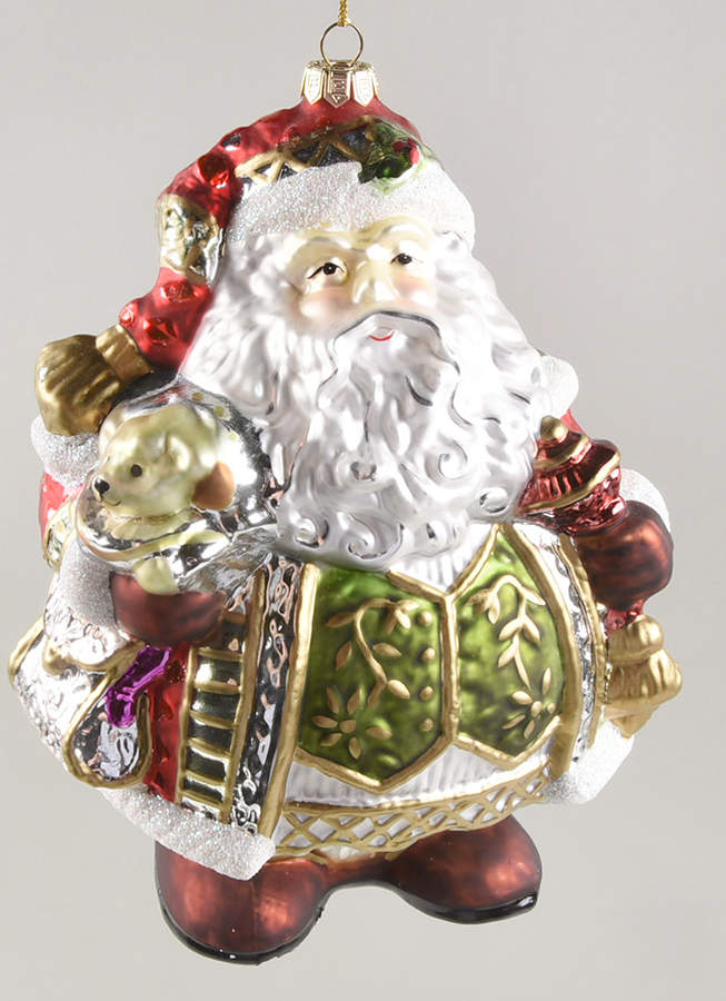 Jolly Ole Saint Nick Ornament by Fitz & Floyd-1