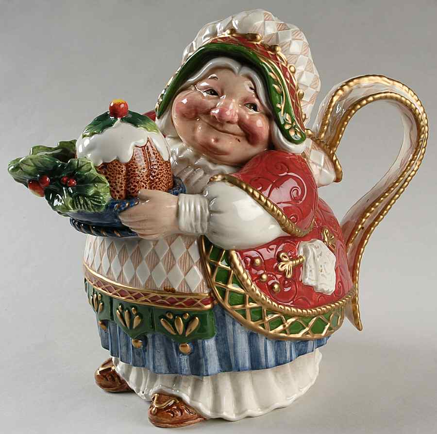 Jolly Ole Saint Nick 50 Oz Pitcher by Fitz & Floyd-1