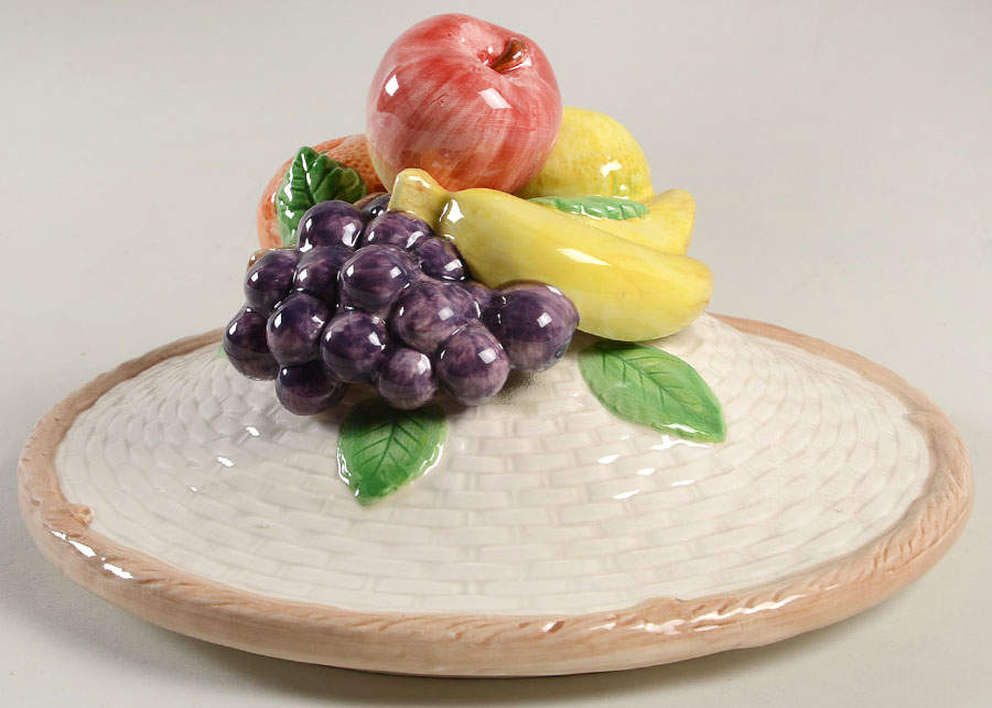 Fruit Fair Lid for Round Vegetable by Fitz & Floyd-1